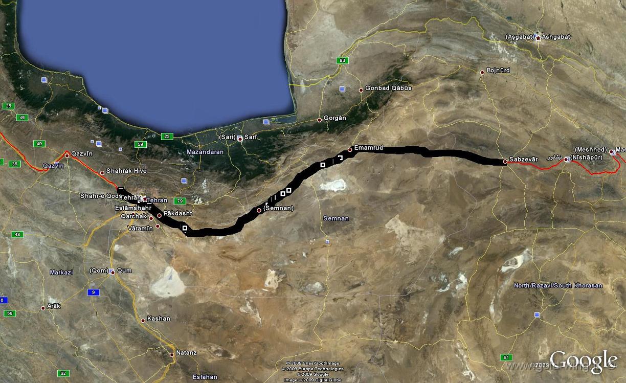 2009-06-17.JPG - 17.6.2009 - mercoledì - giorno 8 - Karaj (IR) (7.12) +1.30 - Sabzevar (IR) (18.40) +1.30 - km 703, viaggio h 11.28, guida h 8.18