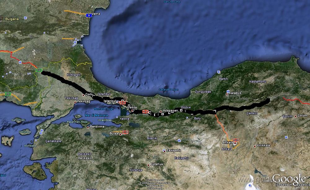 2009-06-13.JPG - 13.6.2009 - g.4 - Turchia (front. Bulg.) (8.08) +1 - Tosya (TR) (18.39) +1 - km 749, viaggio h 10.31, guida h 7.35