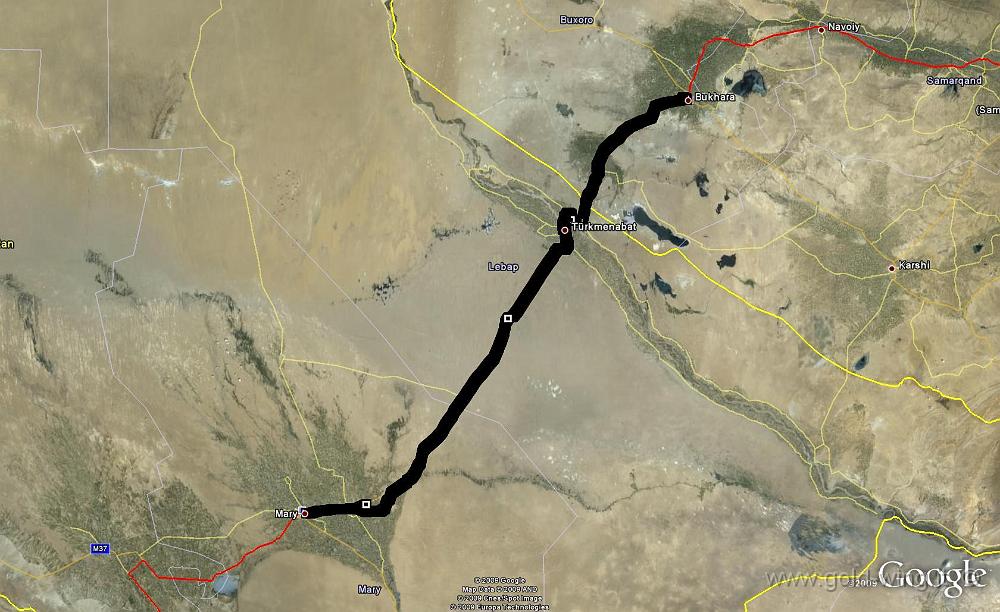 2009-06-20.JPG - 20.6.2009 - sabato - giorno 11 - Mary (TM) (9.00) +3 - Bukhara (UZ) (19.41) +3 - km 422, viaggio h 10.41, guida h 6.48