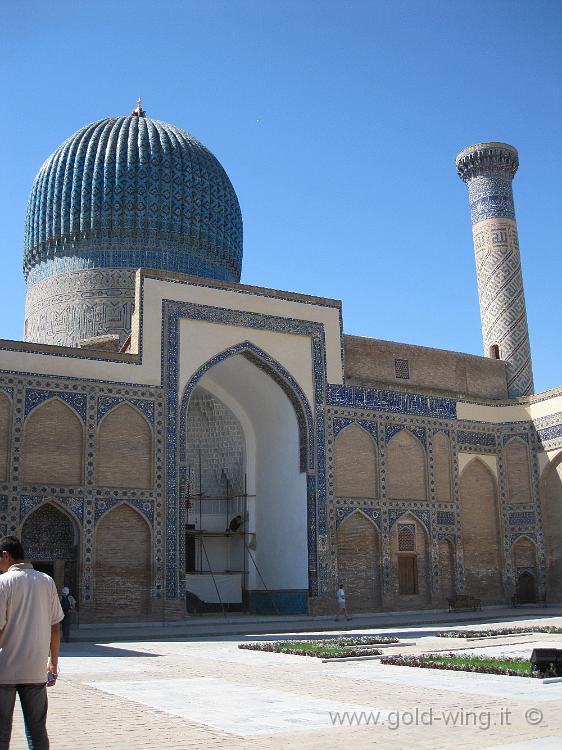 IMG_0993.JPG - Samarcanda (Uzbekistan): mausoleo Guri Amir, la tomba di Tamerlano