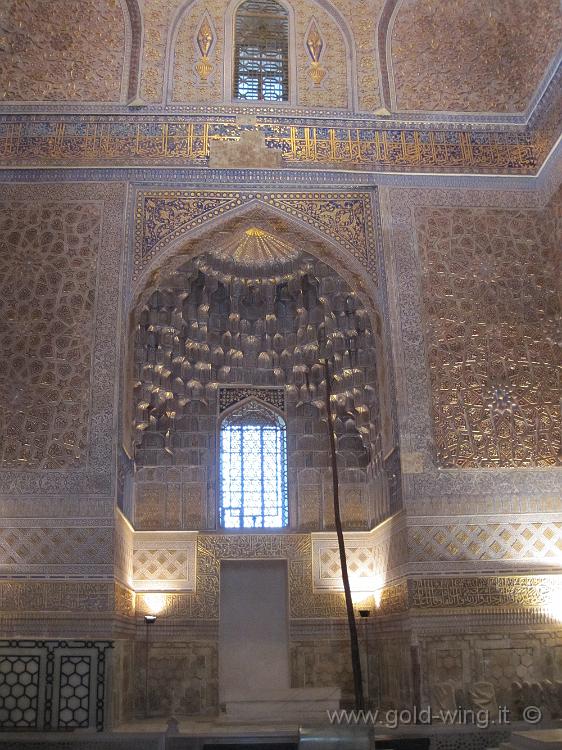 IMG_1008.JPG - Samarcanda (Uzbekistan): mausoleo Guri Amir, la tomba di Tamerlano