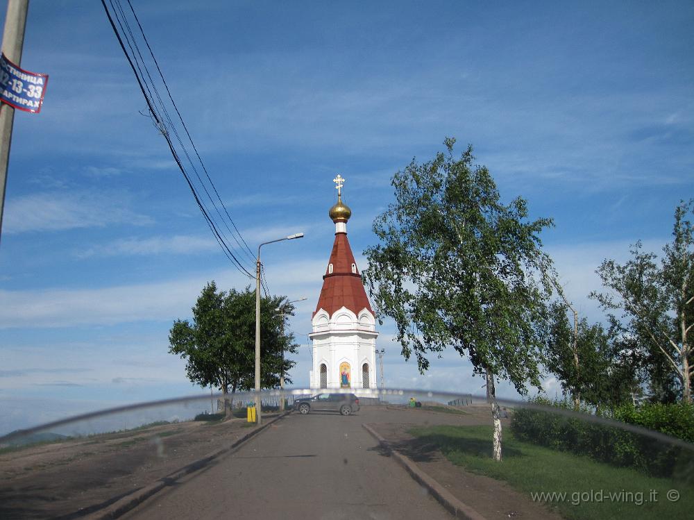 IMG_1417.JPG - Krasnoyarsk (Siberia): la Chasovnya (cappella) sulla collina Karaulnaya