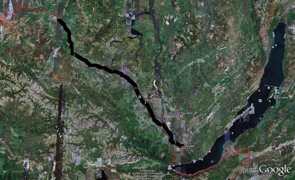 2009-07-01.JPG - 1.7.2009 - mercoledì - giorno 22 - Tajset (RUS) (7.58) +7 - Irkutsk (RUS) (20.41) +7 - km 677, viaggio h 12.43, guida h 9.54