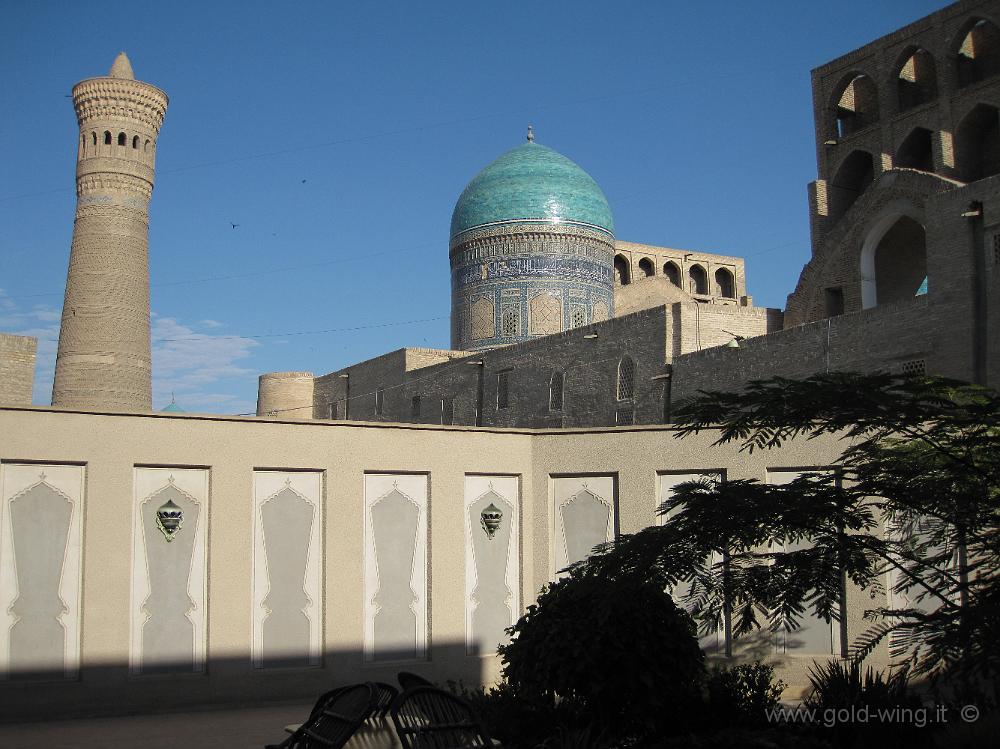 IMG_0727.JPG - Bukhara (Uzbekistan), vista dall'albergo