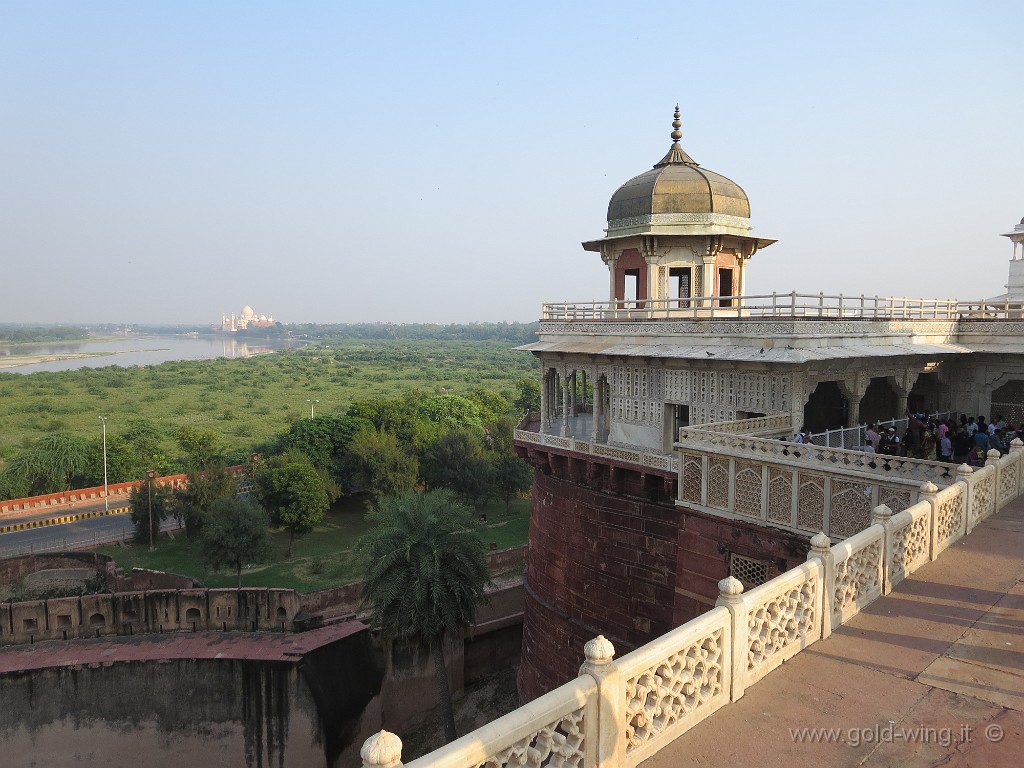 IMG_2396.JPG - Il Taj Mahal visto dall'Agra Fort