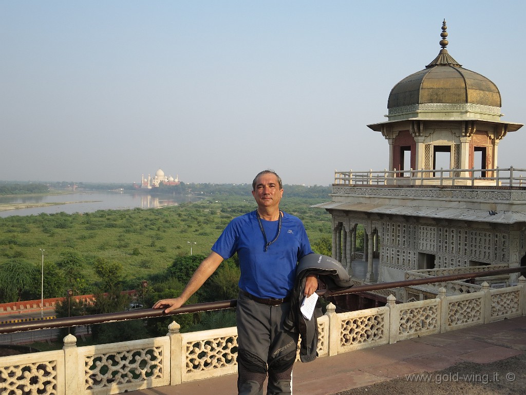 IMG_2400.JPG - Il Taj Mahal visto dall'Agra Fort