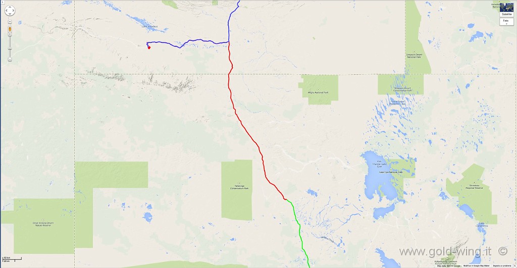 131112.jpg - Uluru (5.10) - Coober Pedy (19.45) (h+9.30). Km 797, viaggio h 13.35, guida h 7.51