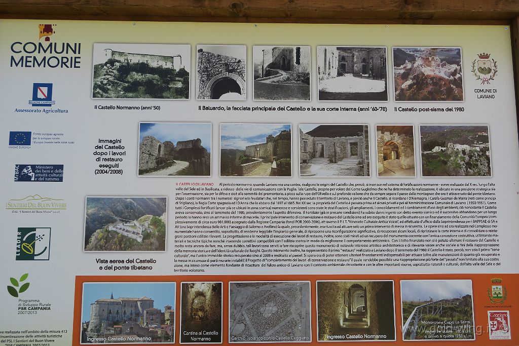 IMG_0054.JPG - Laviano (SA): il castello (distrutto nel terremoto del 1980)