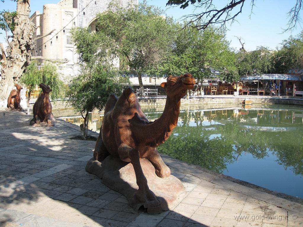 182.JPG - Bukhara (Uzbekistan): piazza Lyabi Hauz ("intorno alla vasca")