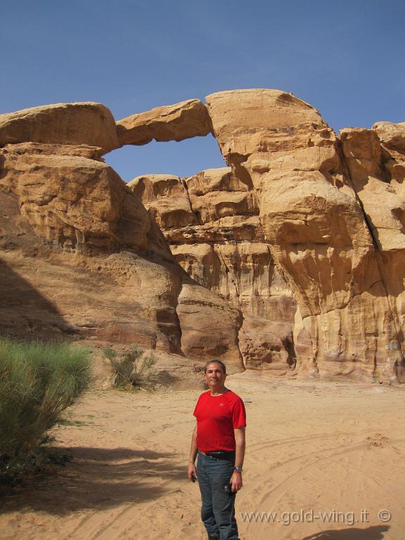 446.JPG - Wadi Rum: il ponte di roccia di Burdah