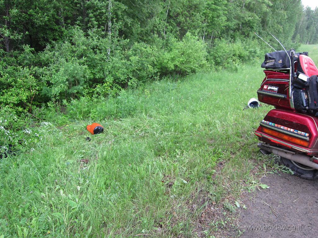 488.JPG - Siberia, a est di Novosibirsk - Incidente: il fosso dove sono caduto