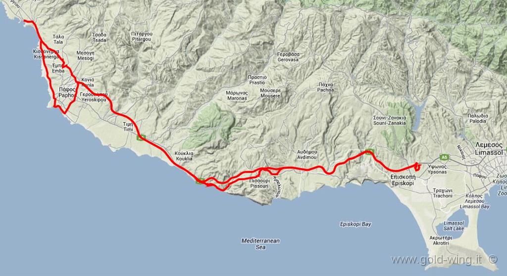 09.JPG - Giorno 9, me. 7.8, Erimi - Coral Bay - Erimi, km 142