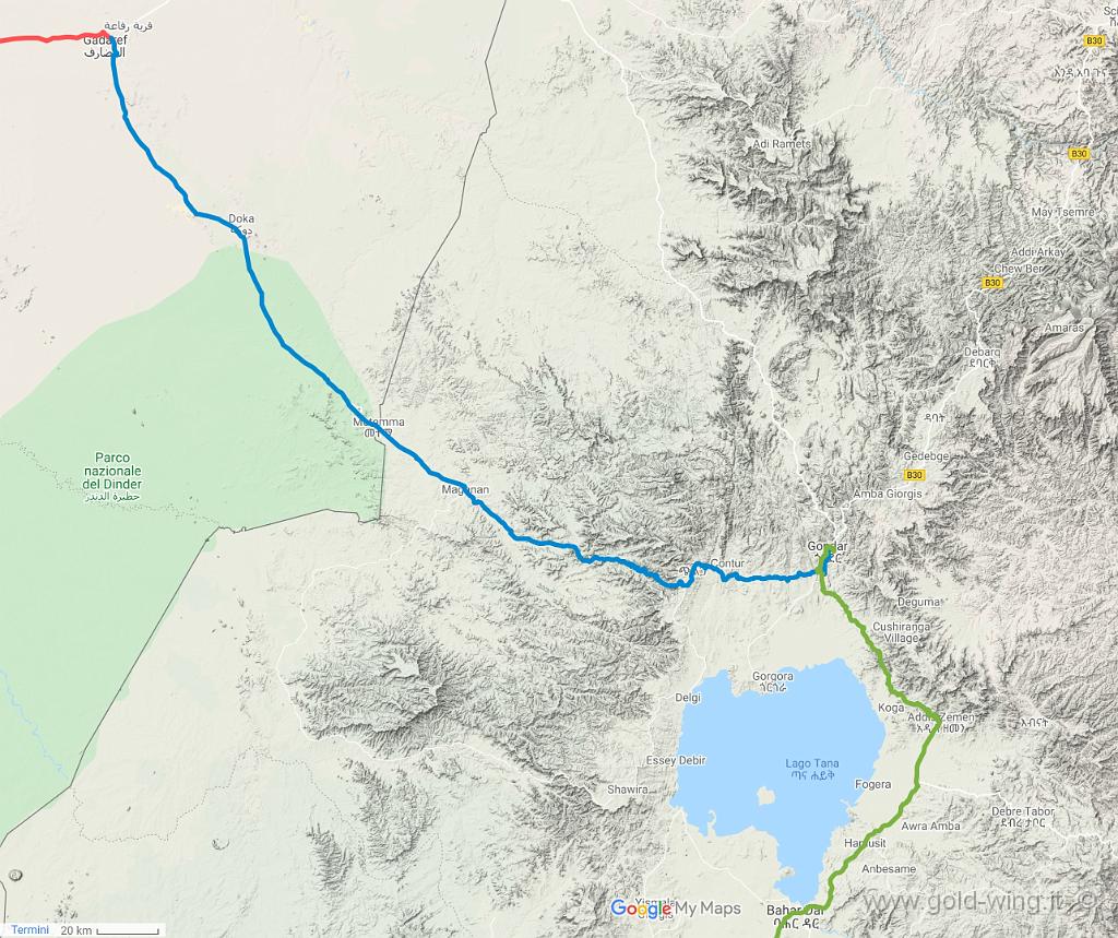1-25.jpg - Gedaref (7.03) (+1) - Gonder (Etiopia) (19.08) (+2). Km 364, viaggio h 11.05, guida h 6.45